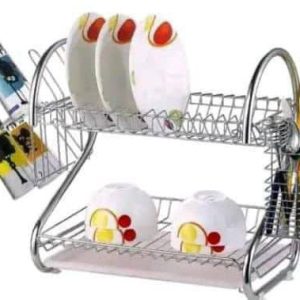 Stainless plate rack