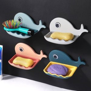 Fish soap rack