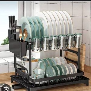 2 layer plate rack