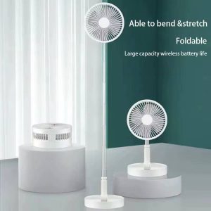Zk rechargeable foldable fan