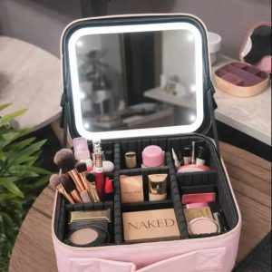 Rechargeable Led make up  mirror handheld make up box

17,000
