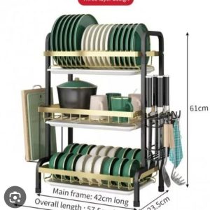 3 layer plate rack
