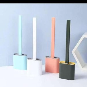 Silicon toilet brush