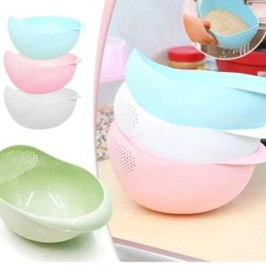 Rice sieve/bowl 3pcs