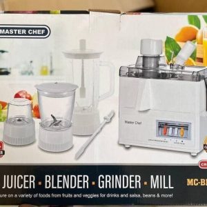 MasterChef 4in1 juicer ,blender ,grinder ,mill